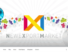 Tablet Screenshot of newexportmarket.com